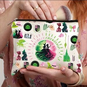 Wicked Unlikely Friendship Toiletry Makeup Canvas Bag